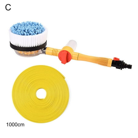 HuacFive 1 Set Car Washing Brush Professional Helpful PP Automatic Rotating Cleaning Mop for Automobiles