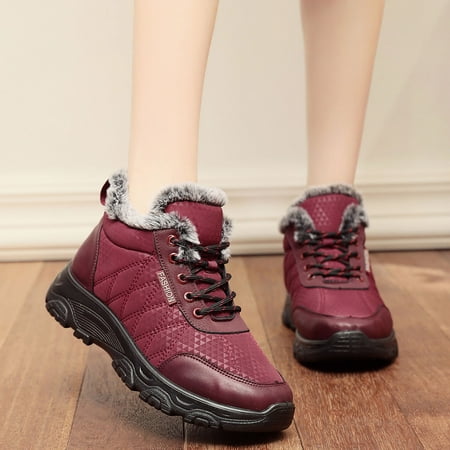 Christmas Keep Sport Toe Lace Up Snow Winter Flat Fashion Non Slip Women Shoes Round Warm Boots Women s Boots
Christmas Keep Sport Toe Lace Up Snow Winter Flat Fashion Non Slip Women Shoes Round Warm Boots Women s Boots