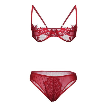 LONKITO Lingerie for Women Sexy-Lingerie Nightwear G-string Underwear Lace Bra Set Sleepwear S-2XL Yellow Red Blue S M L XL 2XL
LONKITO Lingerie for Women Sexy-Lingerie Nightwear G-string Underwear Lace Bra Set Sleepwear S-2XL Yellow Red Blue S M L XL 2XL