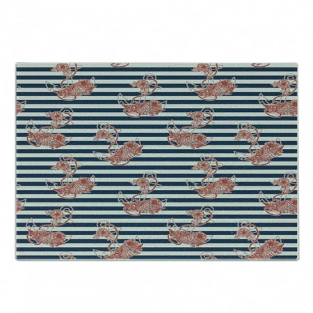 Anchor Cutting Board Floral Anchor on Striped Surface Crescent Moon Modern Theme Art Decorative Tempered Glass Cutting and Serving Board Small Size White Blue and Red by Ambesonne
Anchor Cutting Board Floral Anchor on Striped Surface Crescent Moon Modern Theme Art Decorative Tempered Glass Cutting and Serving Board Small Size White Blue and Red by Ambesonne