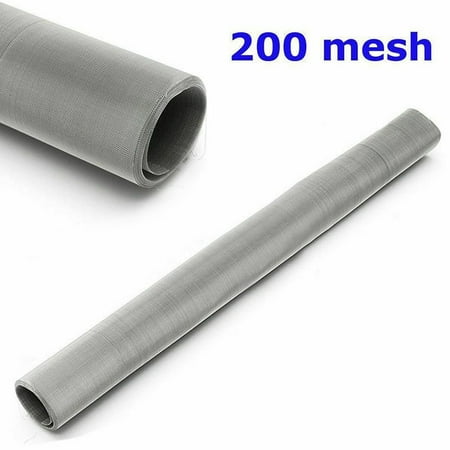 BAMILL 200 Mesh 75 Micrometer 304 Stainless Steel Fine Pollen Dry Ice Sieve 12x24 Inch
BAMILL 200 Mesh 75 Micrometer 304 Stainless Steel Fine Pollen Dry Ice Sieve 12x24 Inch