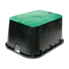 NDS NDS - 117BC - 25-3/4 inch W x 12 inch H Rectangular Valve Box with Overlapping Cover Black/Green
NDS NDS - 117BC - 25-3/4 inch W x 12 inch H Rectangular Valve Box with Overlapping Cover Black/Green