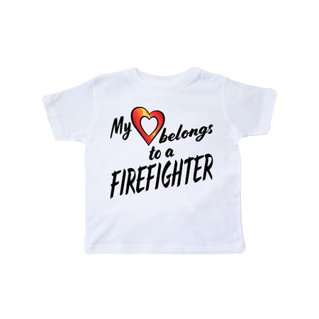 Inktastic My Heart Belongs to a Firefighter with Red Heart Gift Toddler Boy or Toddler Girl T-Shirt
Inktastic My Heart Belongs to a Firefighter with Red Heart Gift Toddler Boy or Toddler Girl T-Shirt
