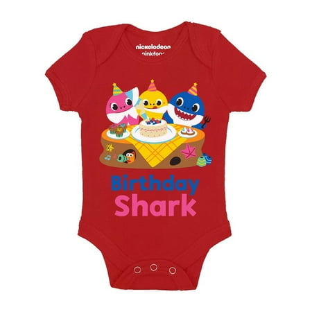 Birthday Shark Matching Shirt for Baby Boys Girls - Birthday Cake Baby Shark Bodysuit NB 6Months 12m 18M 24 Months
Birthday Shark Matching Shirt for Baby Boys Girls - Birthday Cake Baby Shark Bodysuit NB 6Months 12m 18M 24 Months