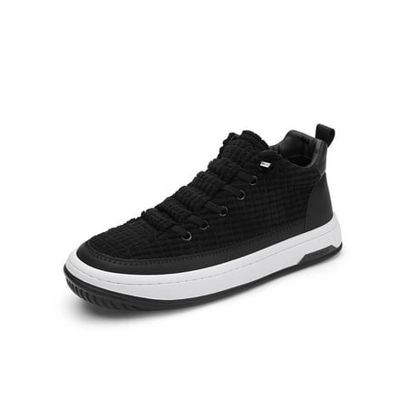 Harsuny Men s Sneakers Comfort Casual Shoes Non-slip Flats Driving Slip Resistant Fashion Warm Sneaker Elastic Band Walking Shoe Black 9
Harsuny Men s Sneakers Comfort Casual Shoes Non-slip Flats Driving Slip Resistant Fashion Warm Sneaker Elastic Band Walking Shoe Black 9