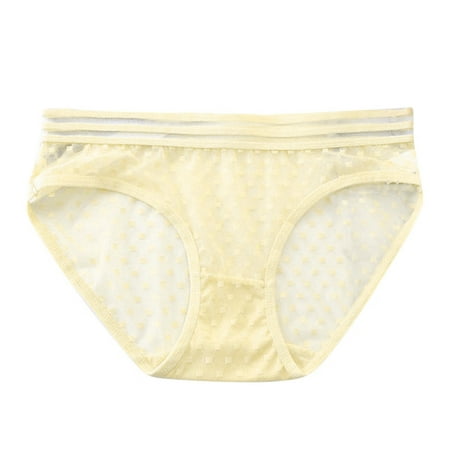 Mortilo Breathable Underwear For Women Women Underwear Mesh Stretch Underwear Women Gifts Yellow L
Mortilo Breathable Underwear For Women Women Underwear Mesh Stretch Underwear Women Gifts Yellow L