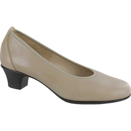 Women s SAS Milano Pump Crema Leather 7.5 W