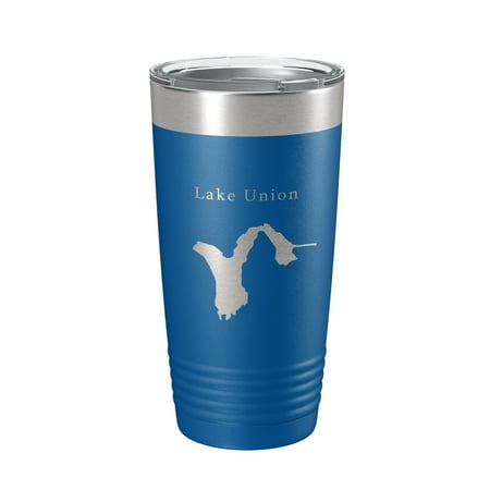 Lake Union Map Tumbler Travel Mug Insulated Laser Engraved Coffee Cup Washington 20 oz Royal Blue
Lake Union Map Tumbler Travel Mug Insulated Laser Engraved Coffee Cup Washington 20 oz Royal Blue