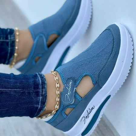 Women‘s Leisure Knit Sneakers Breathable Low Top Mesh Comfy Thick Bottom Casual Shoes Women‘s Sport Shoes
Women‘s Leisure Knit Sneakers Breathable Low Top Mesh Comfy Thick Bottom Casual Shoes Women‘s Sport Shoes