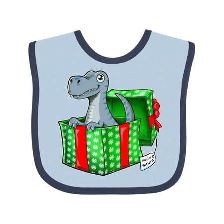 Inktastic Christmas Dinosaur Gift from Santa Gift Baby Boy or Baby Girl Bib
Inktastic Christmas Dinosaur Gift from Santa Gift Baby Boy or Baby Girl Bib