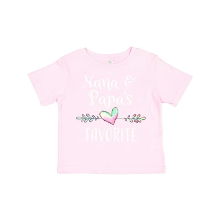 Inktastic Nana and Papas Favorite- Heart Grandchild Gift Toddler Boy or Toddler Girl T-Shirt
Inktastic Nana and Papas Favorite- Heart Grandchild Gift Toddler Boy or Toddler Girl T-Shirt