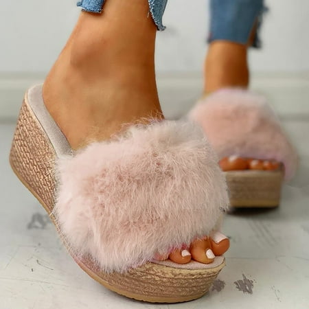 Aayomet Women Slippers Casual Wedge Sandals Outdoor Toe Platform Women s Fashion Shoes Open Slippers Women s slipper Pink 7
Aayomet Women Slippers Casual Wedge Sandals Outdoor Toe Platform Women s Fashion Shoes Open Slippers Women s slipper Pink 7