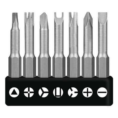 7Pcs Special-Shaped Screwdriver Set Ph2 U Y Shape Triangle 50Mm Screwdriver Bits
7Pcs Special-Shaped Screwdriver Set Ph2 U Y Shape Triangle 50Mm Screwdriver Bits