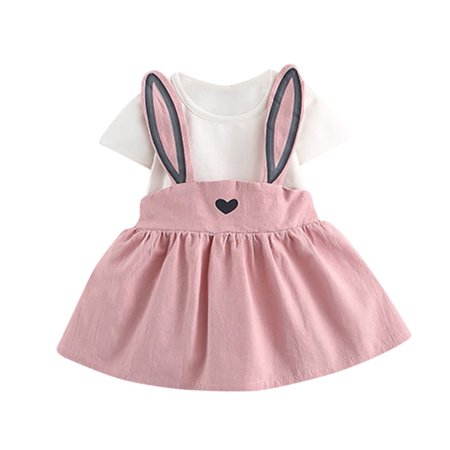 QWERTYU Newborn Infant Baby Summer Sundress for Girl Short Sleeve Dresses Love Dress 3M-24M
QWERTYU Newborn Infant Baby Summer Sundress for Girl Short Sleeve Dresses Love Dress 3M-24M