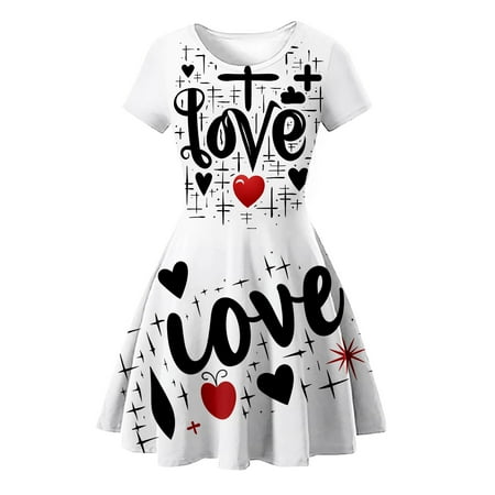 Ydojg Cute Baby Toddler Girls Dress Short Sleeve Prints Princess Dress Dance Party Dresses Clothes For 4-5 Years
Ydojg Cute Baby Toddler Girls Dress Short Sleeve Prints Princess Dress Dance Party Dresses Clothes For 4-5 Years