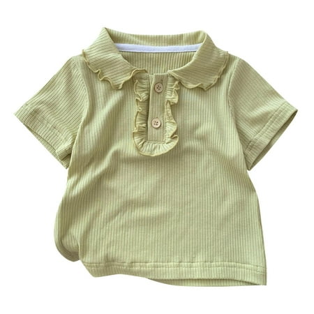 Children Solid Color Tee Shirt Summer Children Clothes Ribbed Casual Entertainment 0-6 Years Child Clothing Streetwear Kids Dailywear Outwear
Children Solid Color Tee Shirt Summer Children Clothes Ribbed Casual Entertainment 0-6 Years Child Clothing Streetwear Kids Dailywear Outwear