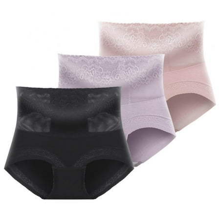 Women s Ultra-thin igh-waisted Lace Hip Lift Comfortable Breather Tummy Control Full Coverage Briefs(3-Packs)
Women s Ultra-thin igh-waisted Lace Hip Lift Comfortable Breather Tummy Control Full Coverage Briefs(3-Packs)