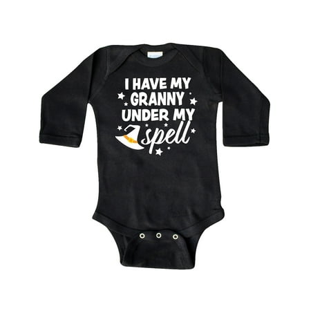 Inktastic I Have My Granny Under My Spell with Cute Witch Hat Gift Baby Boy or Baby Girl Long Sleeve Bodysuit
Inktastic I Have My Granny Under My Spell with Cute Witch Hat Gift Baby Boy or Baby Girl Long Sleeve Bodysuit
