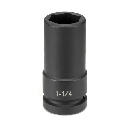 Grey Pneumatic 4040DT 1 in. Drive x 1-1/4 in. Extra-Deep Thin-Wall Impact Socket
Grey Pneumatic 4040DT 1 in. Drive x 1-1/4 in. Extra-Deep Thin-Wall Impact Socket