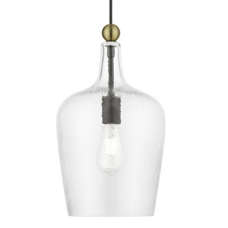 Livex Lighting 41237 Avery 9 Wide Mini Pendant - Bronze / Antique Brass Accent
Livex Lighting 41237 Avery 9 Wide Mini Pendant - Bronze / Antique Brass Accent