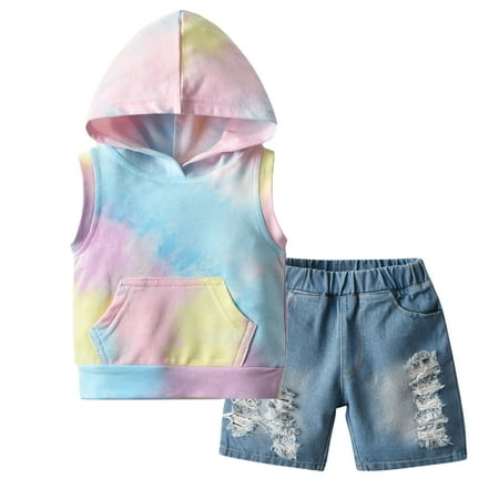 DNDKILG Infant Baby Toddler Children Girl Pullover Tank Top and Shorts Set Short Sleeve Summer Clothing Set Outfits Pink 6M-4Y
DNDKILG Infant Baby Toddler Children Girl Pullover Tank Top and Shorts Set Short Sleeve Summer Clothing Set Outfits Pink 6M-4Y