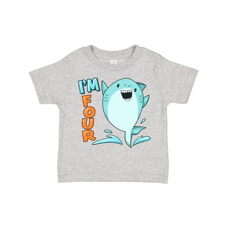 Inktastic I m Four- Shark Fourth Birthday Gift Toddler Boy or Toddler Girl T-Shirt
Inktastic I m Four- Shark Fourth Birthday Gift Toddler Boy or Toddler Girl T-Shirt