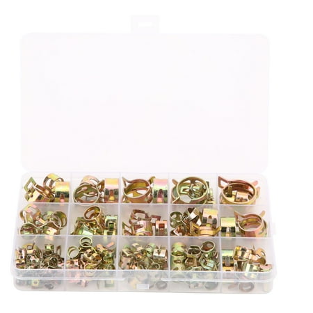 2024 115Pcs Hose Clamp Colored Zinc Plating Spring Clip Water Tube Air Pipe Fasteners 6-22mm
2024 115Pcs Hose Clamp Colored Zinc Plating Spring Clip Water Tube Air Pipe Fasteners 6-22mm
