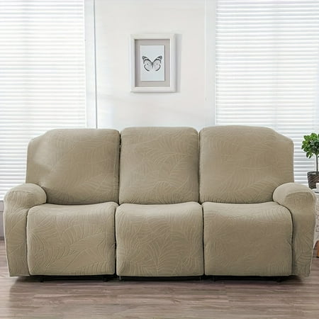 PORK 8-Piece Set Waterproof Leaf Jacquard Stretch Recliner Slipcovers - Soft Removable & Washable Sofa Protectors For Home And Hotel Decor HOME
PORK 8-Piece Set Waterproof Leaf Jacquard Stretch Recliner Slipcovers - Soft Removable & Washable Sofa Protectors For Home And Hotel Decor HOME