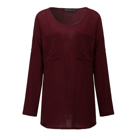 ZANZEA Maternity Batwing Long Sleeve Round Neck Pregnancy Maternity Blouses
ZANZEA Maternity Batwing Long Sleeve Round Neck Pregnancy Maternity Blouses