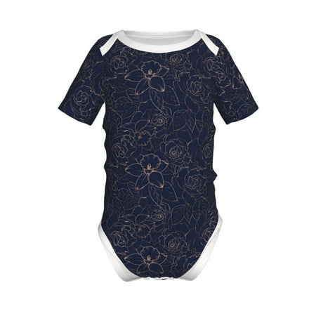Lukts Navy Dark Blue Print Baby Short Sleeve Romper Onesie for Newborn Baby Boys and Girls-18 Months
Lukts Navy Dark Blue Print Baby Short Sleeve Romper Onesie for Newborn Baby Boys and Girls-18 Months