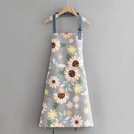 1pc Kitchen Apron With Big Pocket Cotton Canvas Apron Heart Letter/Floral Pattern Apron Oil-
1pc Kitchen Apron With Big Pocket Cotton Canvas Apron Heart Letter/Floral Pattern Apron Oil-