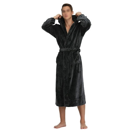 Avamo Womens Soft Fleece Robe with Hood Warm Lightweight Bathrobe Couples Pajamas
Avamo Womens Soft Fleece Robe with Hood Warm Lightweight Bathrobe Couples Pajamas