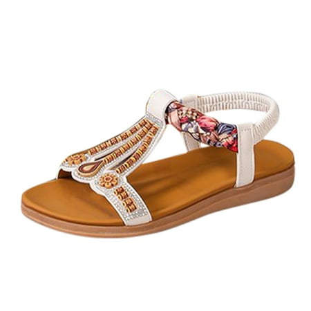 VBARHMQRT Female Platform Sandals Women Women s Summer Fashion Flat Open Toe Beaded Bohemian Beach Shoes Elastic Sandals Reefs Sandals for Women Orange Sandals Women
VBARHMQRT Female Platform Sandals Women Women s Summer Fashion Flat Open Toe Beaded Bohemian Beach Shoes Elastic Sandals Reefs Sandals for Women Orange Sandals Women