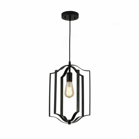 Modern Metal Lantern Candle Pendant Light 1-Light Chandelier for Kitchen Island Dining Room Black Ceiling Hanging Light
Modern Metal Lantern Candle Pendant Light 1-Light Chandelier for Kitchen Island Dining Room Black Ceiling Hanging Light