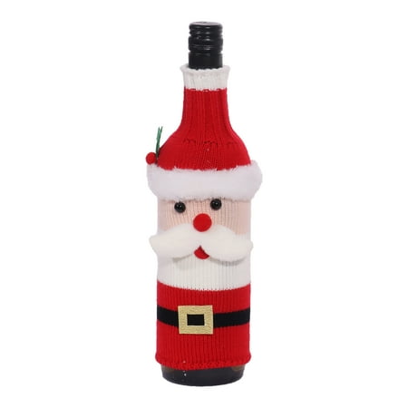 Christmas Snowman Wine Bottle Practical Woven Santa Claus Wine Bottle Cover Family Dining Table Wine Bag Home Party Ornament
Christmas Snowman Wine Bottle Practical Woven Santa Claus Wine Bottle Cover Family Dining Table Wine Bag Home Party Ornament