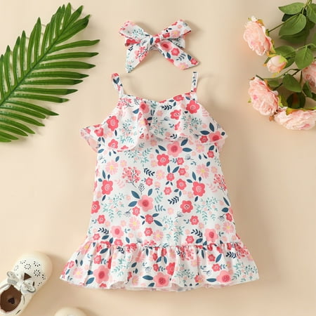 nsendm Toddler Girls Sleeveless Floral Prints Princess Dress Clothes Headbands Set Toddler Girl 4t Dress Red 12-18 Months
nsendm Toddler Girls Sleeveless Floral Prints Princess Dress Clothes Headbands Set Toddler Girl 4t Dress Red 12-18 Months