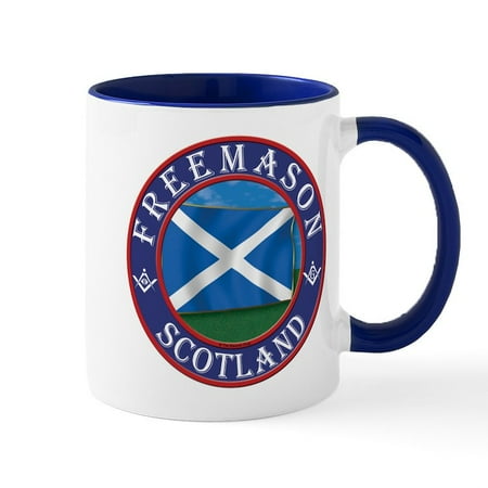 CafePress - Scottish Masons Mug - Ceramic Coffee Tea Novelty Mug Cup 11 oz