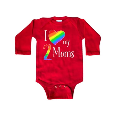 Inktastic I Love my Two Moms- Pride Rainbow Heart Gift Baby Boy or Baby Girl Long Sleeve Bodysuit
Inktastic I Love my Two Moms- Pride Rainbow Heart Gift Baby Boy or Baby Girl Long Sleeve Bodysuit