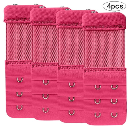 DORKASM Womens Bra Extenders 2 Hooks Black Stretchy Comfortable Soft Bra Extender, 4 Pack Watermelon Red Free Size
DORKASM Womens Bra Extenders 2 Hooks Black Stretchy Comfortable Soft Bra Extender, 4 Pack Watermelon Red Free Size