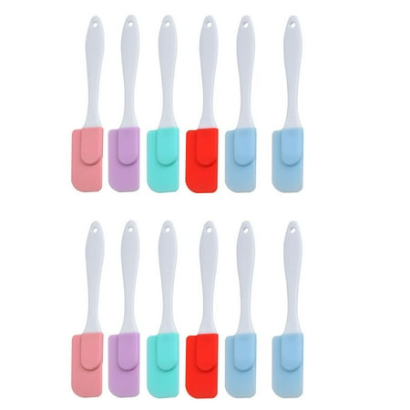 Silicone Spatulas Baking Scrapers Kitchen Scrapers Cream Spatulas Pastry Spatulas12Pcs Multi-functional Silicone Baking Set Cream Scrapers with Handles (Random Color)
Silicone Spatulas Baking Scrapers Kitchen Scrapers Cream Spatulas Pastry Spatulas12Pcs Multi-functional Silicone Baking Set Cream Scrapers with Handles (Random Color)