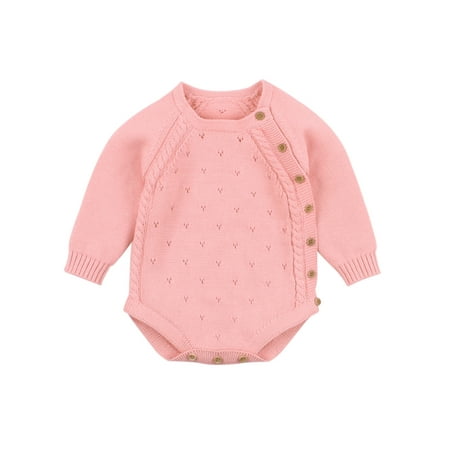 Gwiyeopda Newborn Baby Boy Girl Knitted Romper Long Sleeve Breasted Winter Jumpsuit
Gwiyeopda Newborn Baby Boy Girl Knitted Romper Long Sleeve Breasted Winter Jumpsuit
