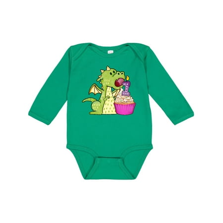 Inktastic Dragon Cupcake 1st Birthday Gift Baby Boy or Baby Girl Long Sleeve Bodysuit
Inktastic Dragon Cupcake 1st Birthday Gift Baby Boy or Baby Girl Long Sleeve Bodysuit
