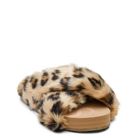 Toms Womens Susie Cheetah Print Slippers