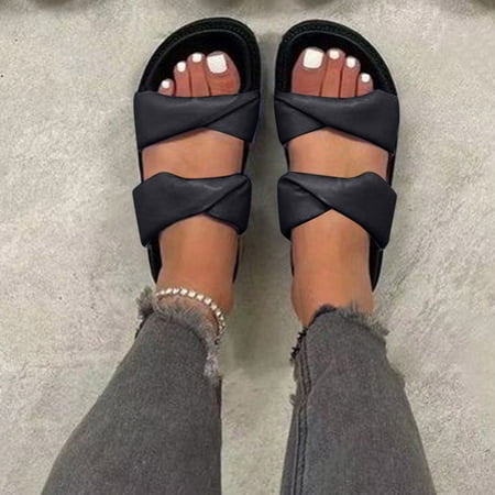 〖Yilirongyumm〗 Black 39 Slippers For Women Sandals Roman Beach Fashion Women s Summer Slippers Thick-Soled Style And Women s Slipper
〖Yilirongyumm〗 Black 39 Slippers For Women Sandals Roman Beach Fashion Women s Summer Slippers Thick-Soled Style And Women s Slipper
