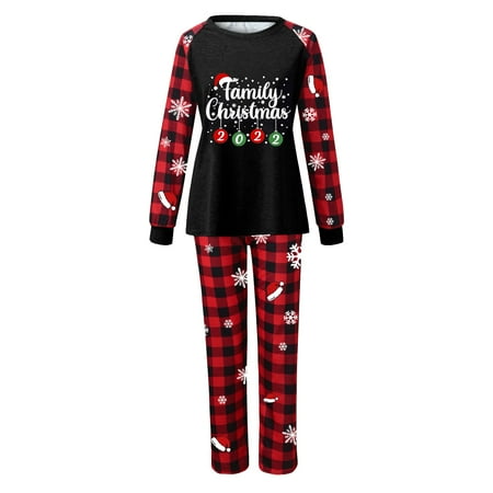 TAIAOJING Family Christmas 2022 Pajamas Set Plaid Print Xmas Sleepwear Homewear For Mom
TAIAOJING Family Christmas 2022 Pajamas Set Plaid Print Xmas Sleepwear Homewear For Mom