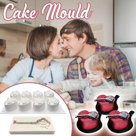cbzote Heart Cake Holes 8 Chocolate Round Silicone Jelly Molds Shaped Soap Cake Mould
cbzote Heart Cake Holes 8 Chocolate Round Silicone Jelly Molds Shaped Soap Cake Mould