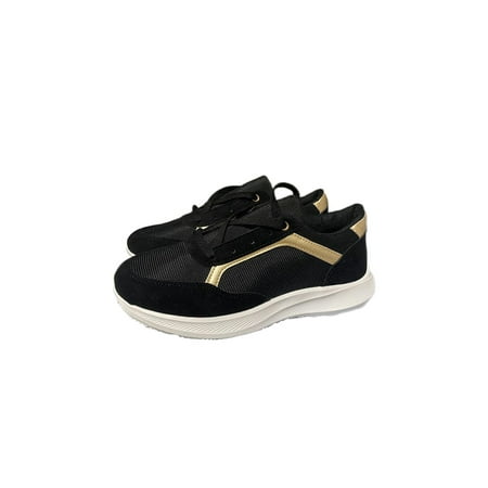 Ymiytan Women Sneakers Lace Up Walking Shoes Non-Slip Casual Sneaker Sports Running Shoe Lightweight Low Top Flats Black 8.5
Ymiytan Women Sneakers Lace Up Walking Shoes Non-Slip Casual Sneaker Sports Running Shoe Lightweight Low Top Flats Black 8.5