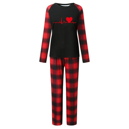 Nomeni Mommy Fashion Christmas Pjs Plaid Print Long Sleeve T Shirt Top And Pants Xmas Sleepwear Holiday Family Matching Pajamas Outfit
Nomeni Mommy Fashion Christmas Pjs Plaid Print Long Sleeve T Shirt Top And Pants Xmas Sleepwear Holiday Family Matching Pajamas Outfit