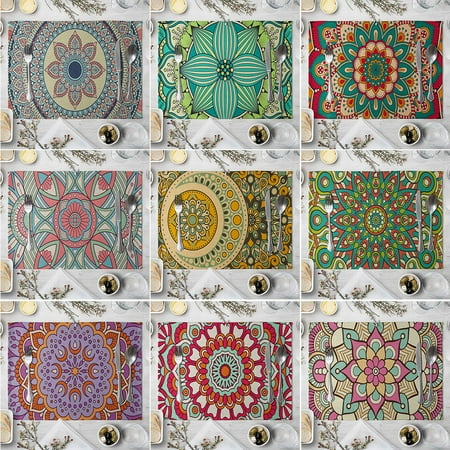 Fofcroll Multicolor Flower Anti-slip Place Mat Dining Table Cushion Coaster Cup Pad Decor
Fofcroll Multicolor Flower Anti-slip Place Mat Dining Table Cushion Coaster Cup Pad Decor