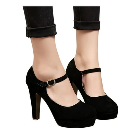 Vedolay Pumps For Prom Platform Heels Shoes for Women Square Toe Casual Party Cute Fashion Ladies Pumps Black 8.5
Vedolay Pumps For Prom Platform Heels Shoes for Women Square Toe Casual Party Cute Fashion Ladies Pumps Black 8.5